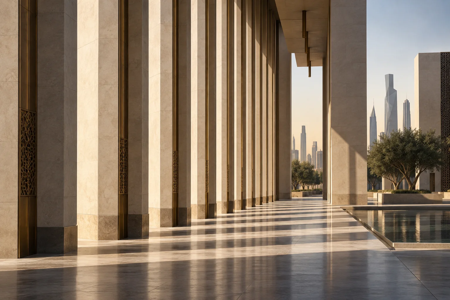 رؤية معمارية تعبيرية مستوحاة من العمارة السعودية